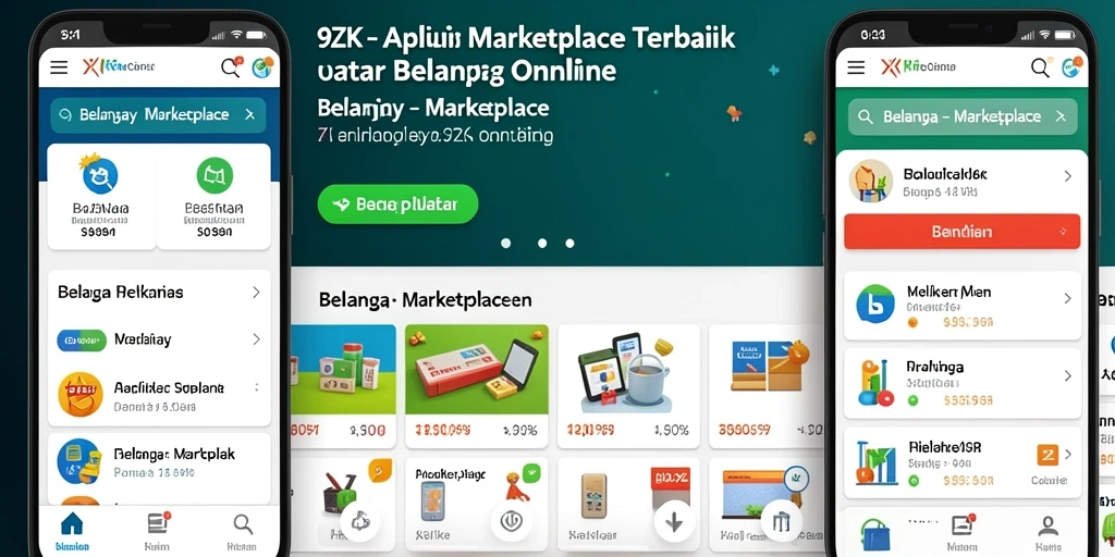 Antarmuka aplikasi 9ZK yang ramah pengguna dan mudah dinavigasi.