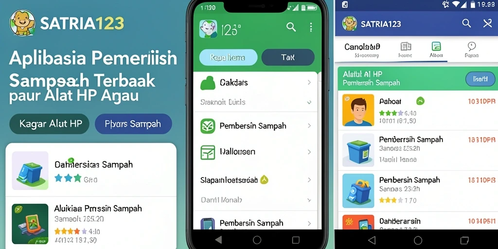 Tampilan antarmuka SATRIA123 yang sederhana dan fungsional.